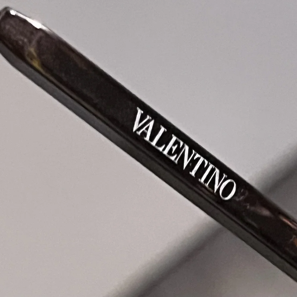 Valentino V-LSTORY Sunglasses Womens Brown Aviator VLS-129D-50 Tinted Eyewear